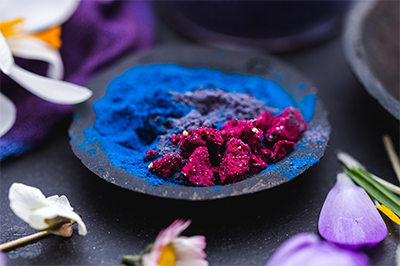 Production of natural and herbal Gulal