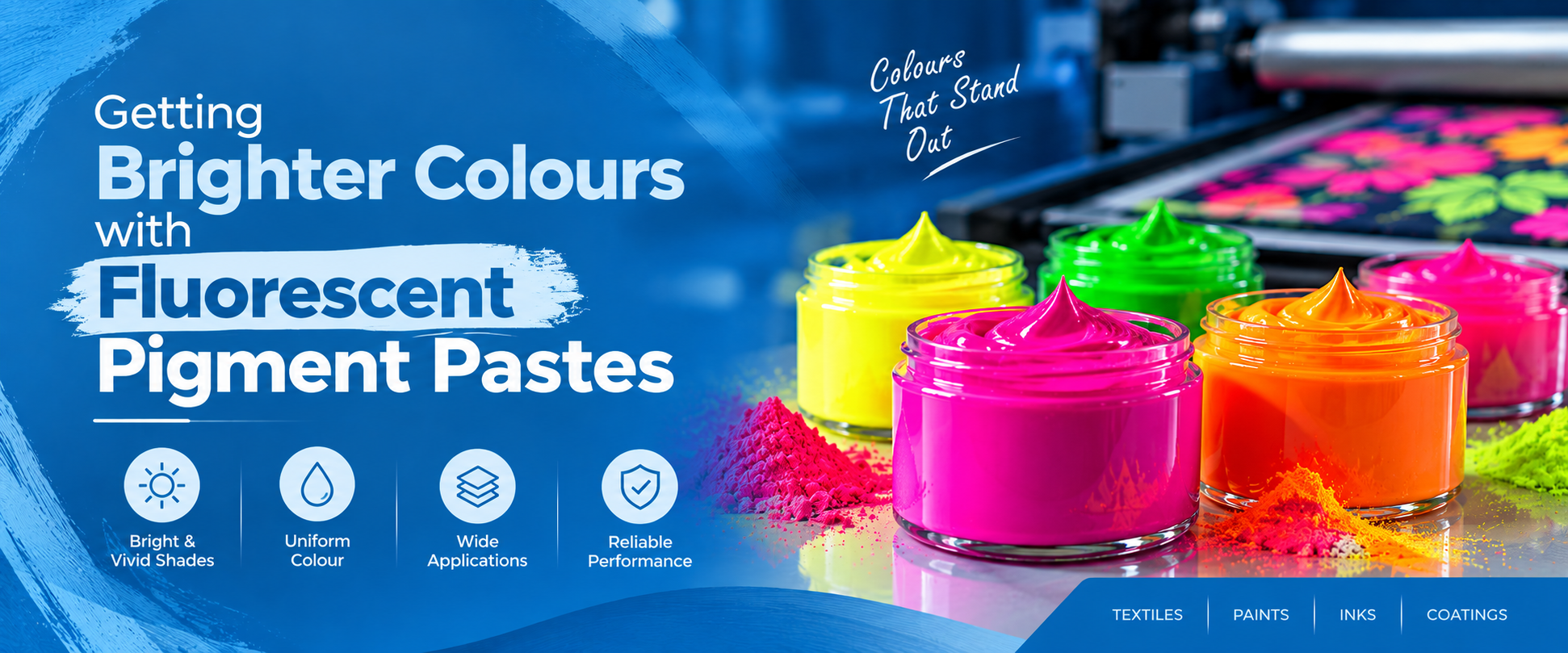 Fluorescent Pigment Pastes