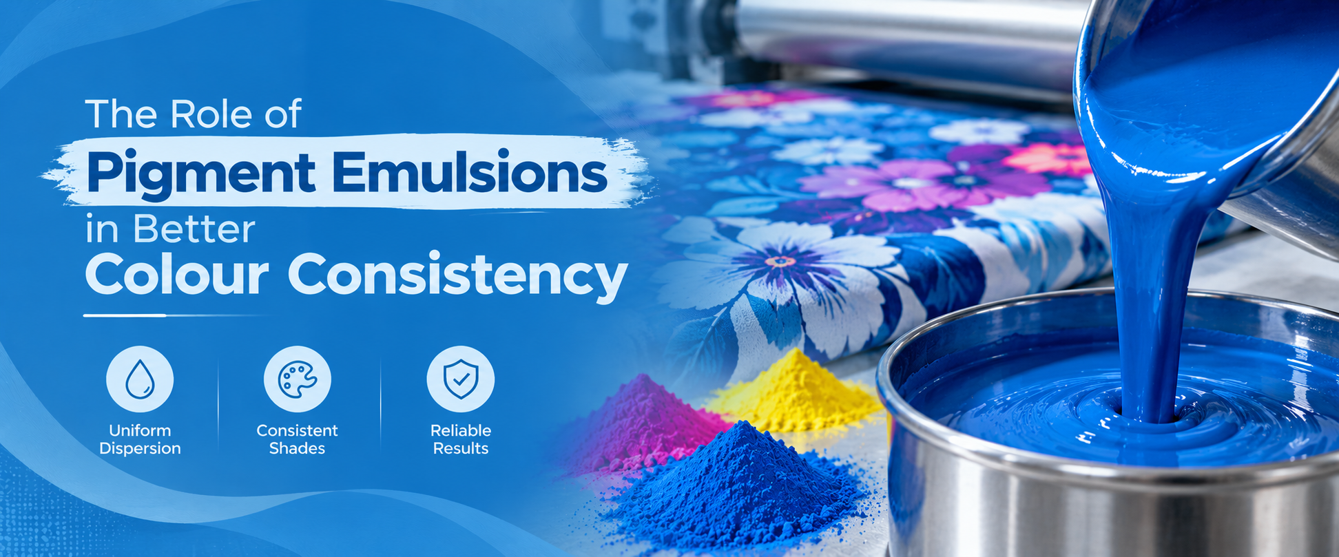 Pigment Emulsions in Better Colour Consistency
